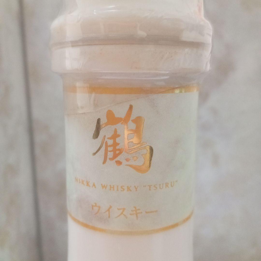 NIKKA WHISKY 鶴 白 陶器