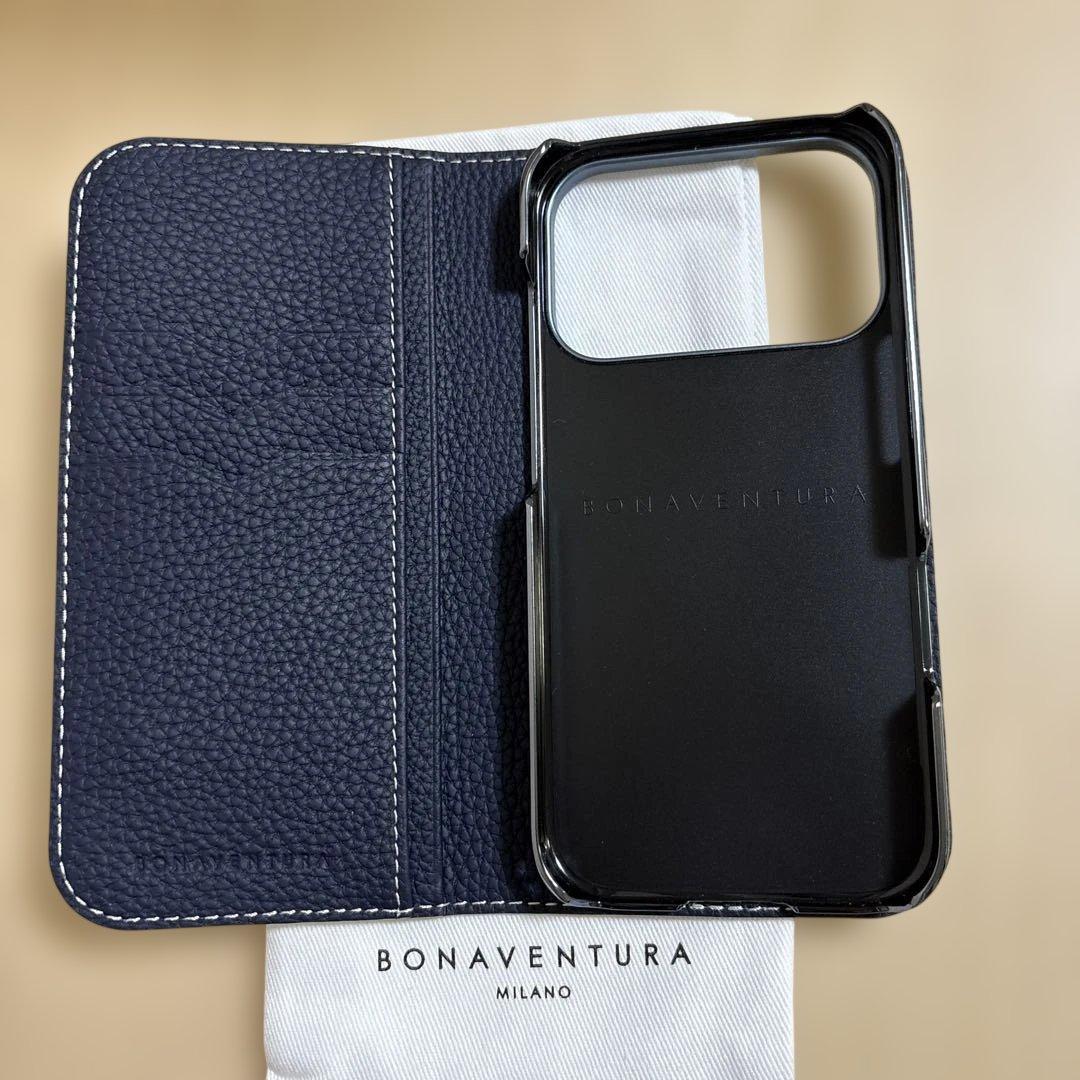 ボナベンチュラ　ダイアリーケース　iPhone17Pro シュリンクレザー