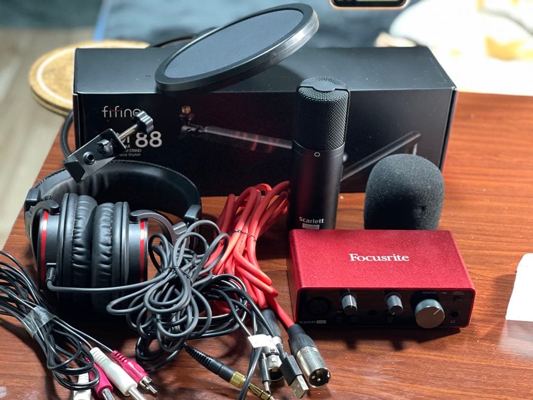 な*る様 Focusrite Scarlett オーディオインターフェイスセット