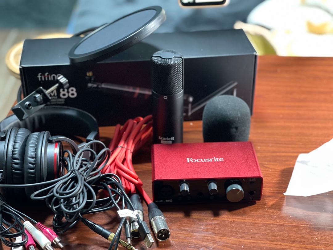 な*る様 Focusrite Scarlett オーディオインターフェイスセット