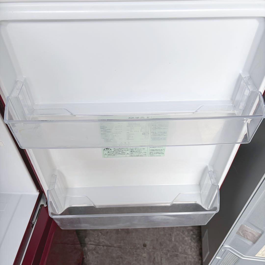 運搬取付無料！レッド&ホワイト純正AQUA・ハイセンス2点セット！完動品超美品！