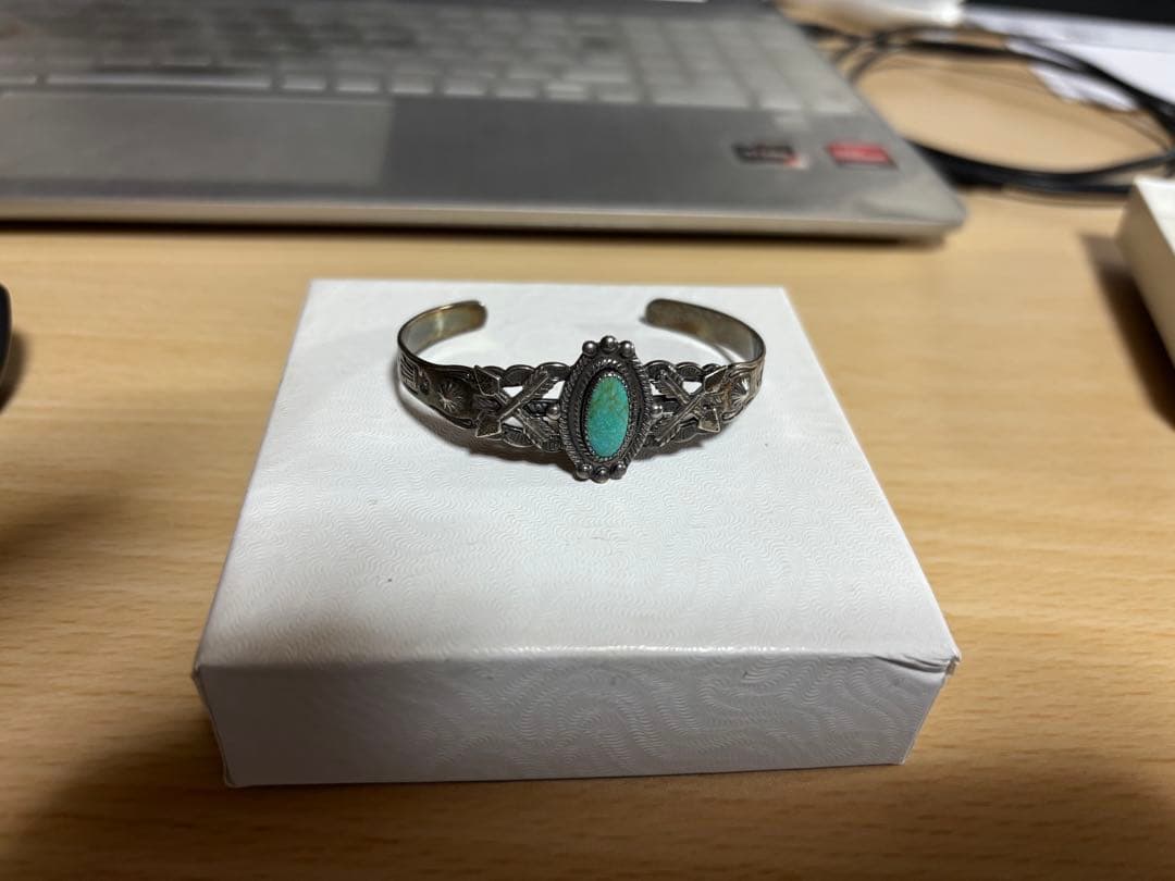 シルバーバングル フレッドハービースタイル　NAVAJO　ヴィンテージ