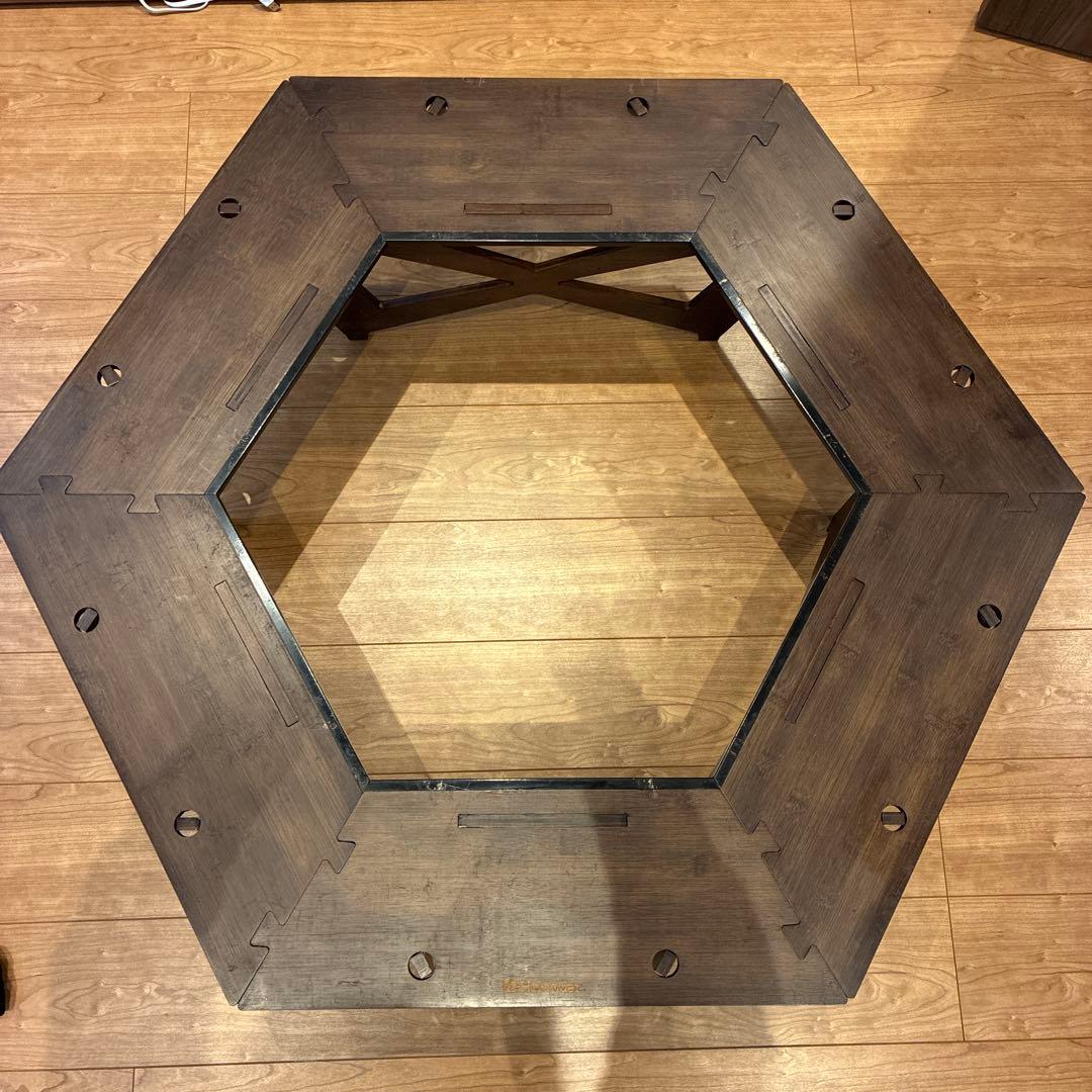 ハイランダー　ヘキサゴンテーブル　DAN