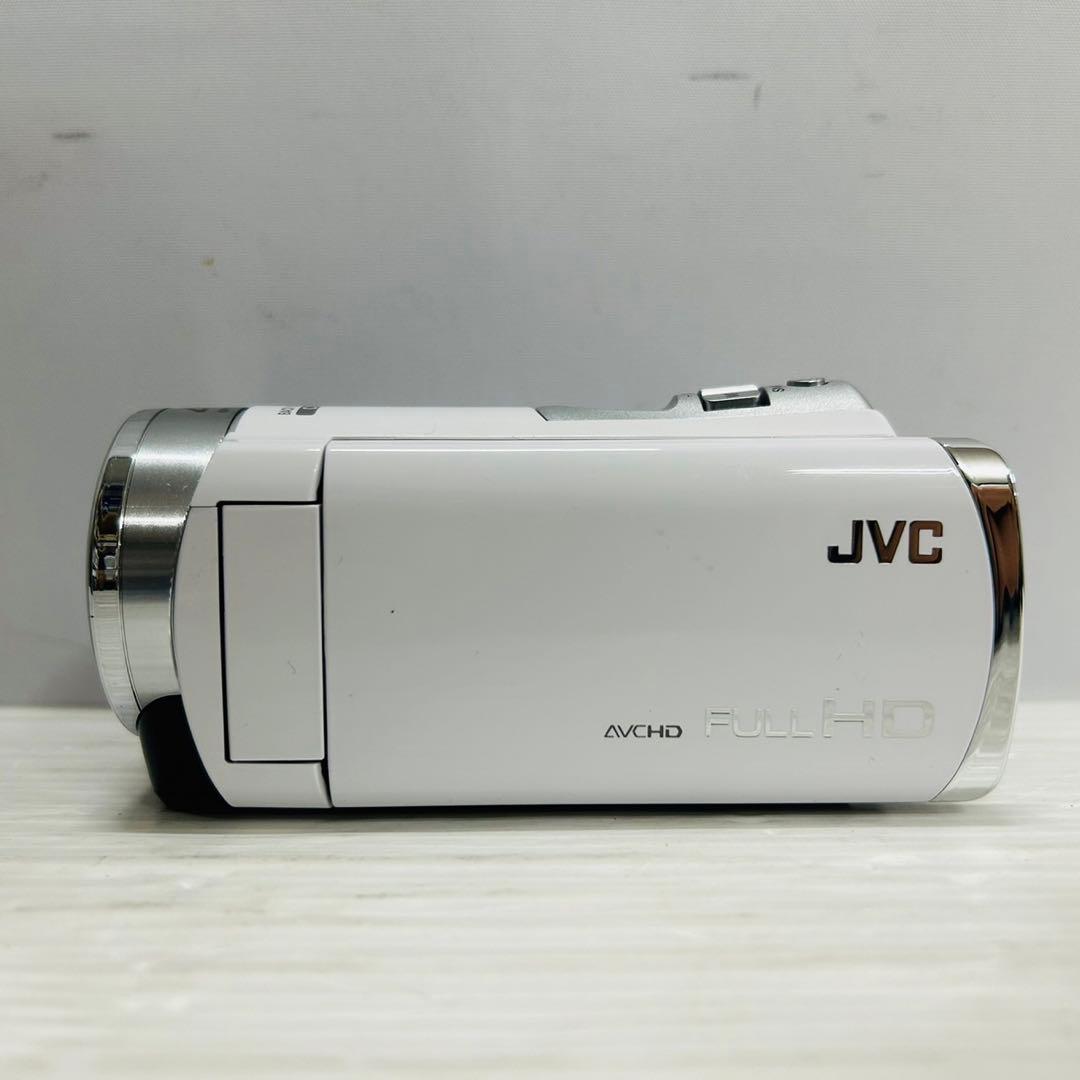 ★極美品★ JVC ビデオカメラ GZ-HM33-w