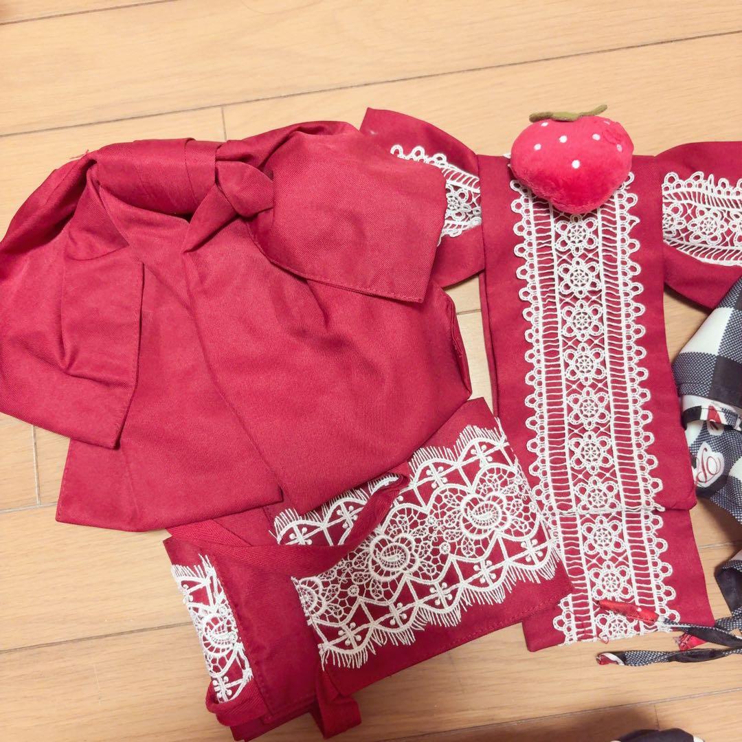 To Alice いちご姫浴衣セット ブラック Mサイズ