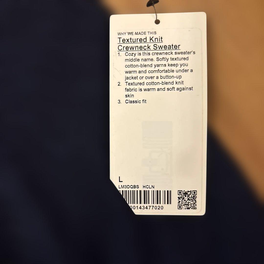 Lululemon セーター　Lサイズ　新品