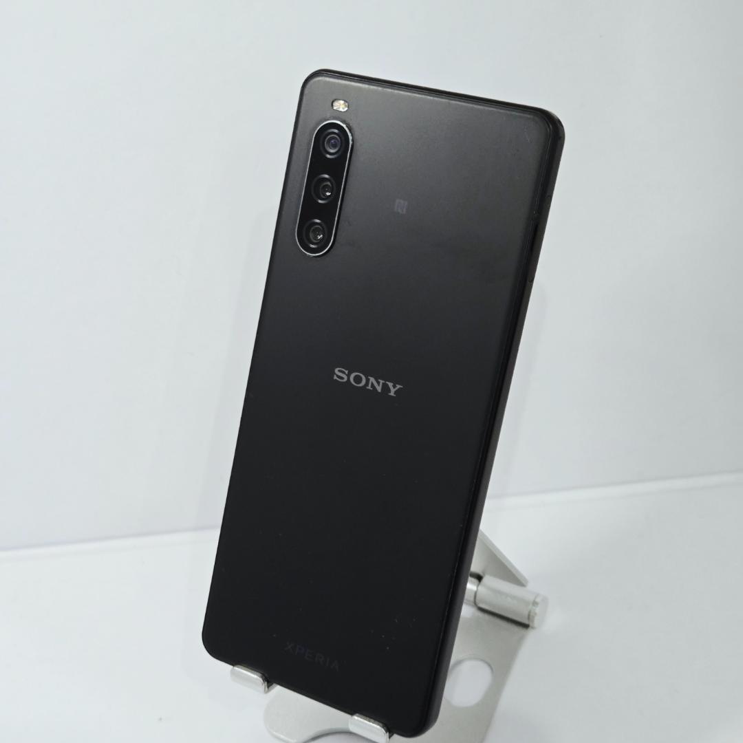 02 Xperia 10 IV ブラック SIMフリー
