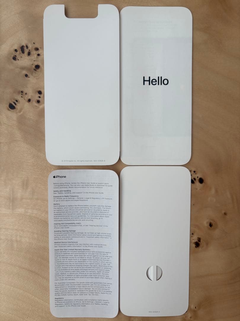 Apple iPhone 11 64GB 白 SIMフリー オーストラリアで購入