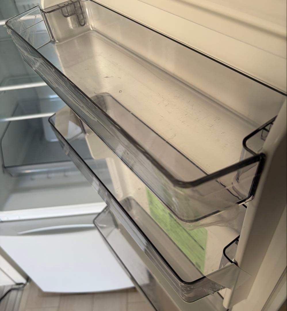 TOSHIBA 2ドア冷蔵庫 GR-S15BS セミマットホワイト 美品