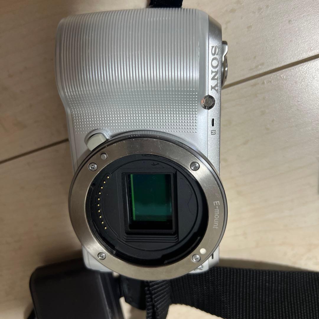 SONYカメラ　canonレンズ二つ