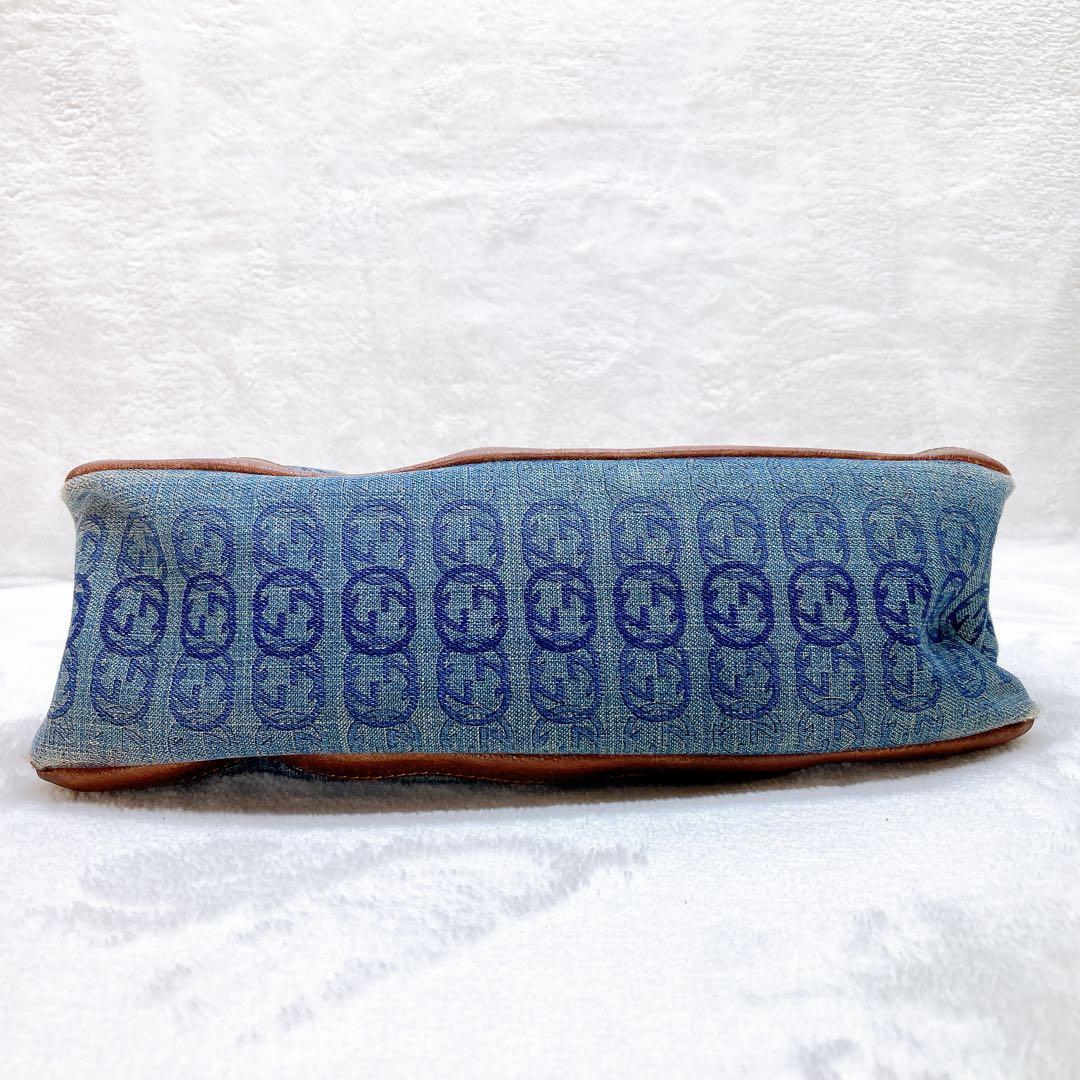 ✨綺麗✨GUCCI グッチ アビー デニム アクセサリーポーチ ワンショルダー