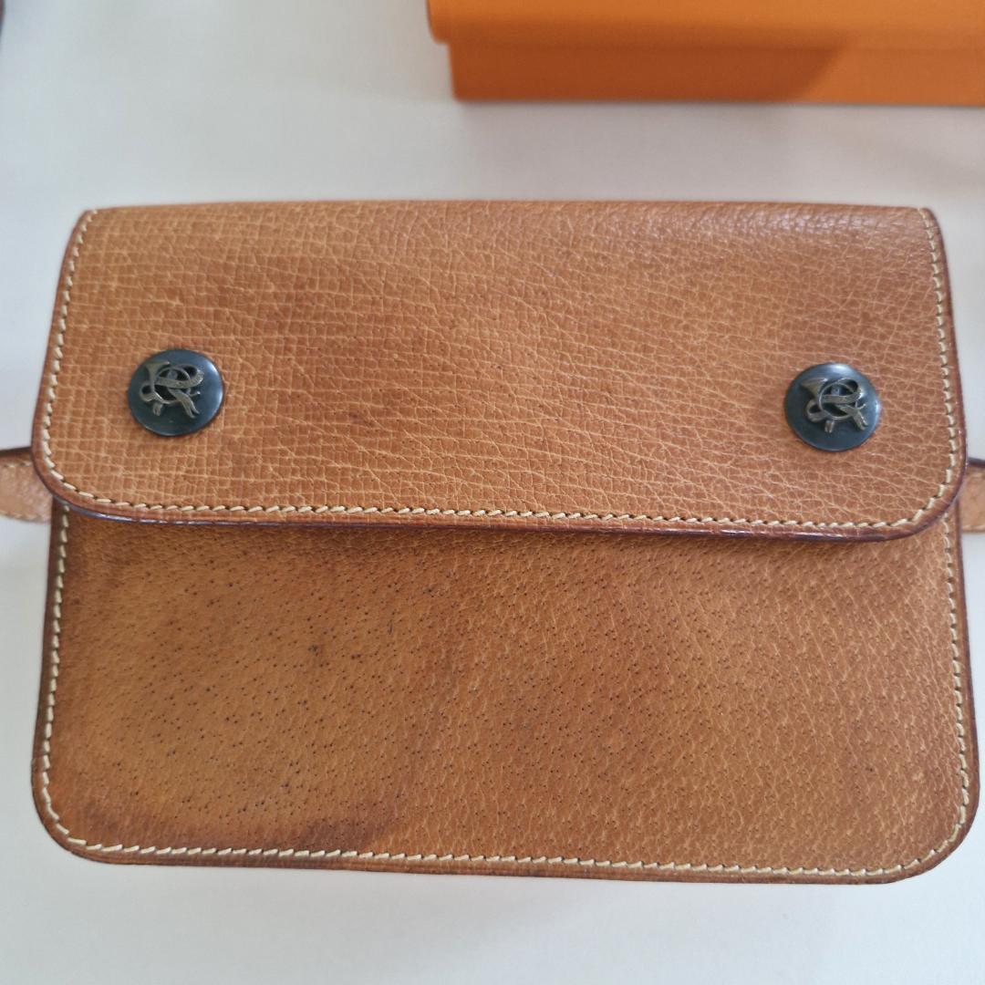 HERMES　ウエストポーチ ポシェット　２way　刻印〇O　ヴィンテージ