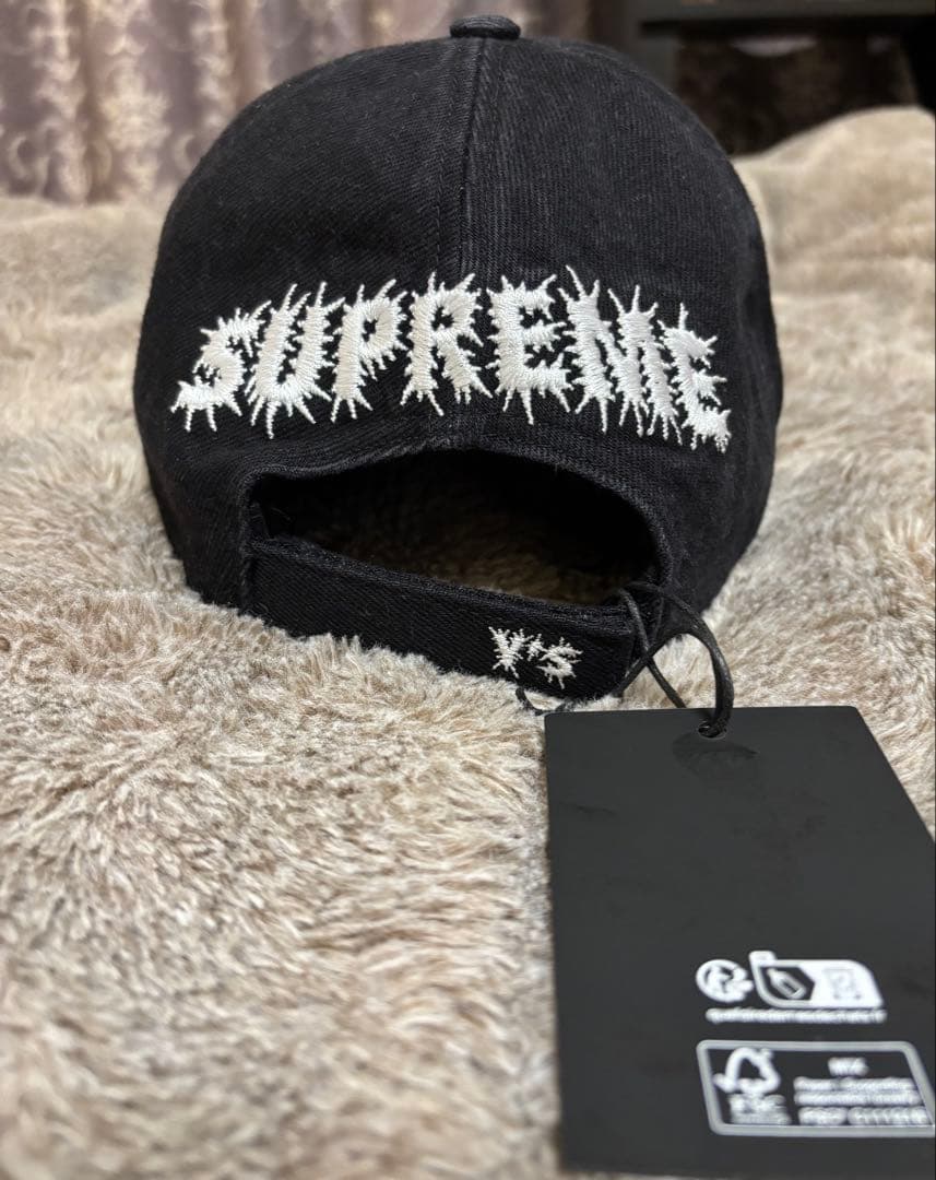 【美品】Yohji Yamamoto Supreme ブラックキャップ