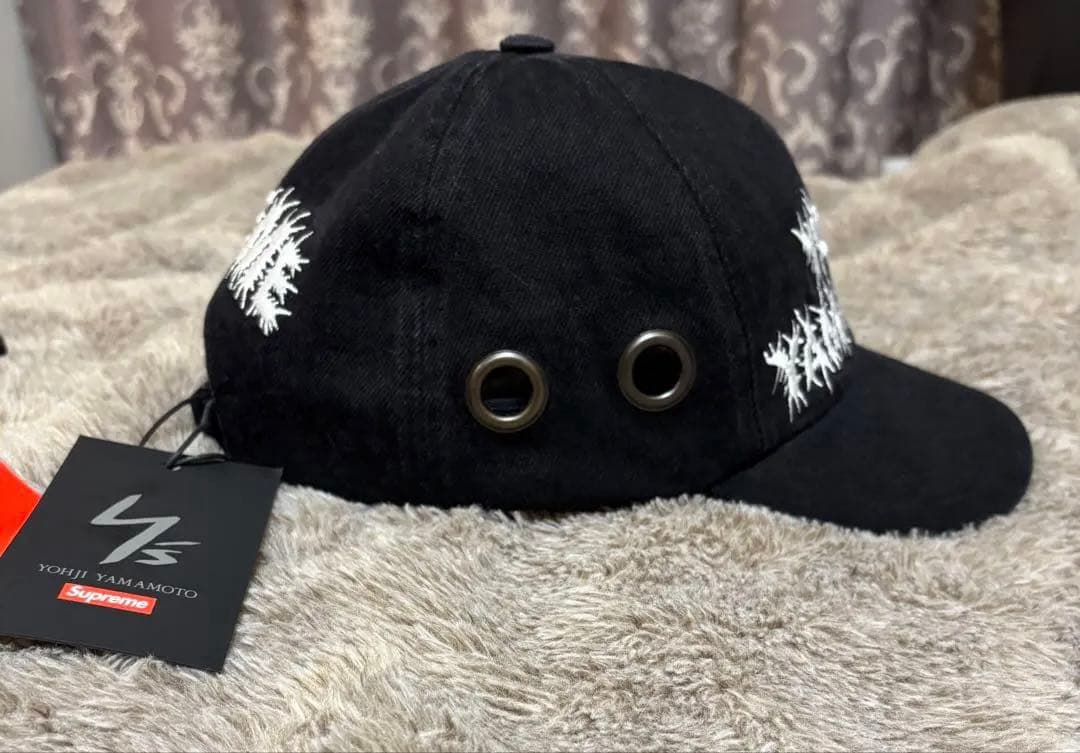 【美品】Yohji Yamamoto Supreme ブラックキャップ