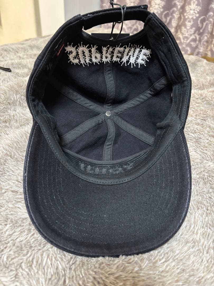 【美品】Yohji Yamamoto Supreme ブラックキャップ