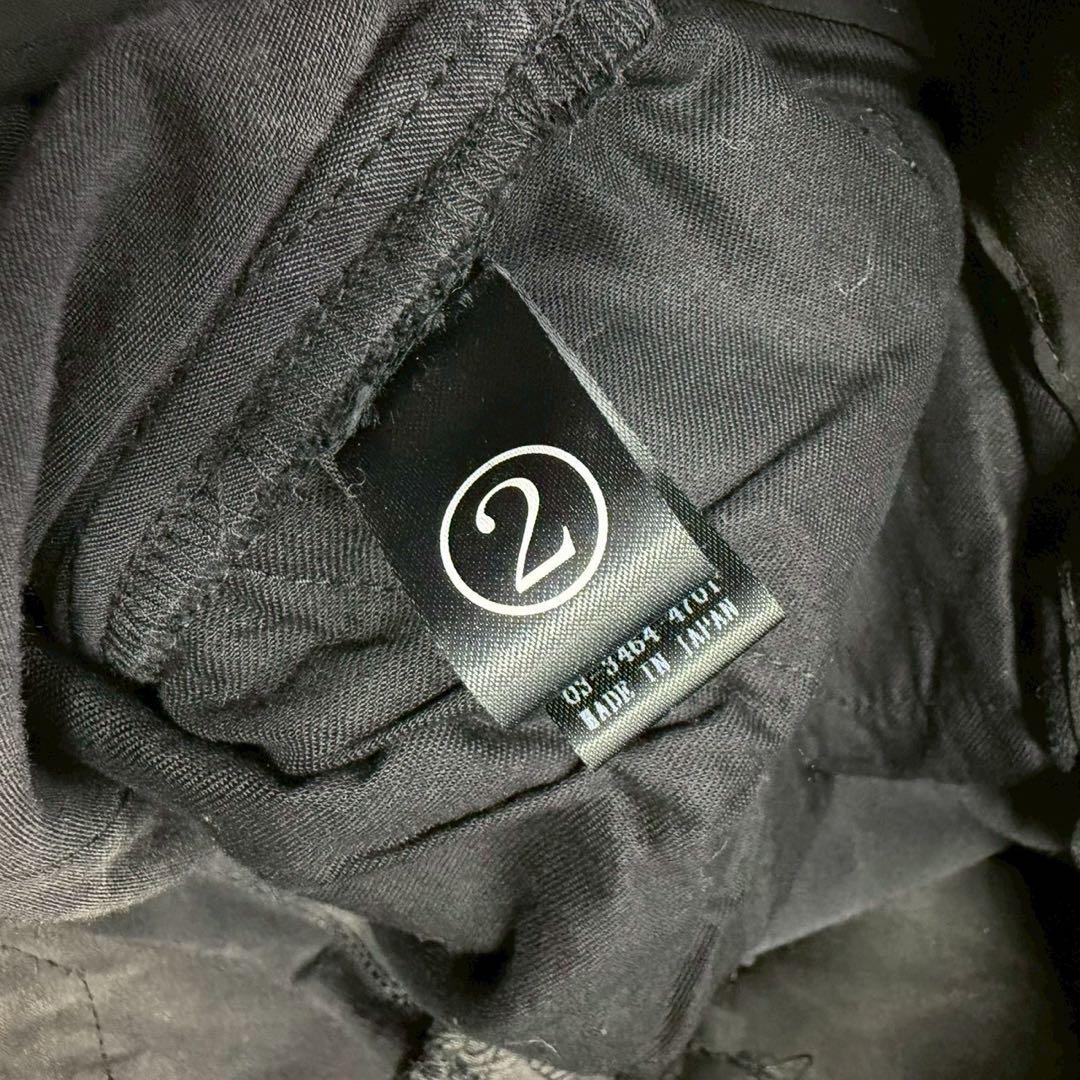 希少 bajra キュプラ レーヨン ムラ染 ジップ カーゴ