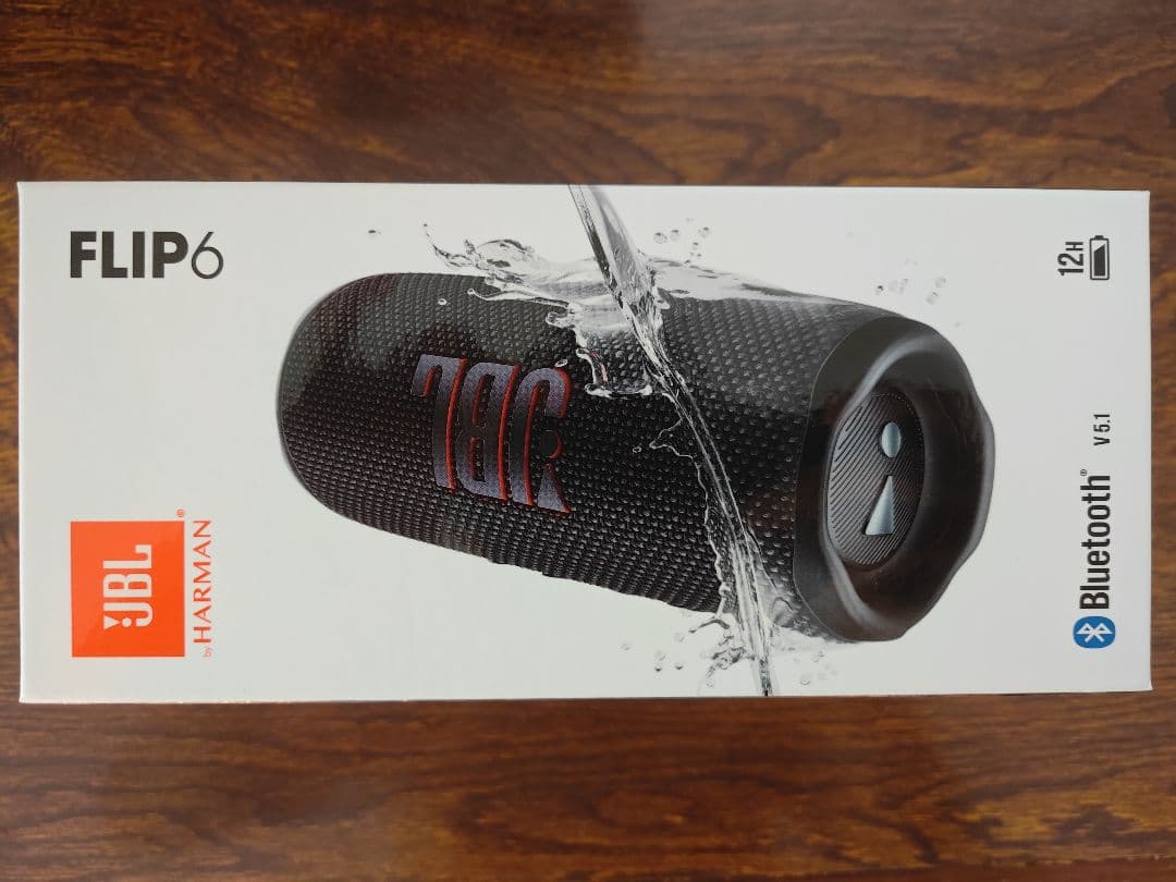 JBL FLIP6 Bluetoothスピーカー 2ウェイ・スピーカー ブラック