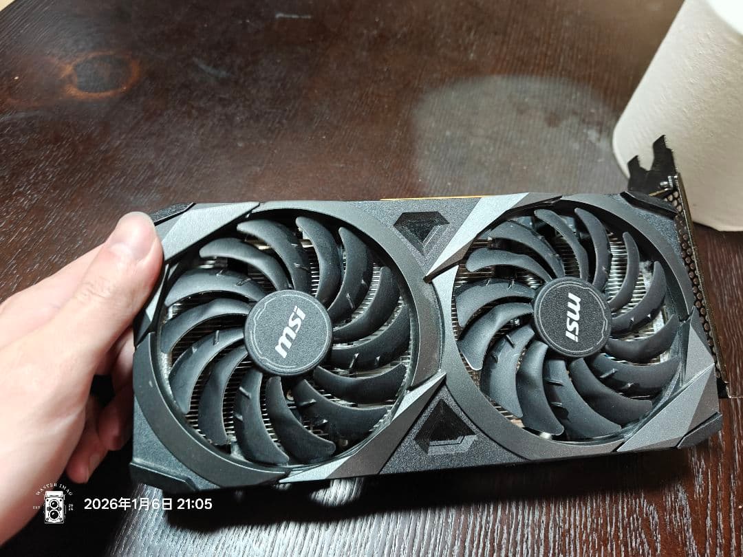 グラフィックボード・グラボ・ビデオカード MSI GeForce RTX 3060 VENTUS 2X 12G OC