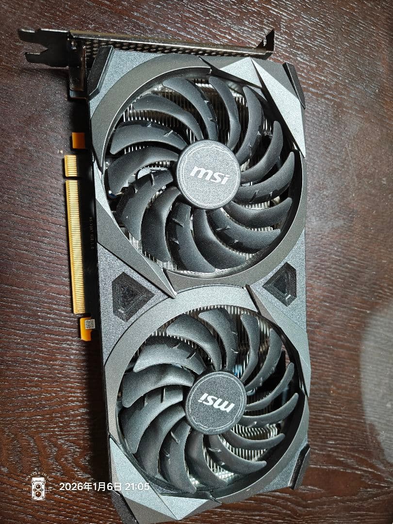 グラフィックボード・グラボ・ビデオカード MSI GeForce RTX 3060 VENTUS 2X 12G OC