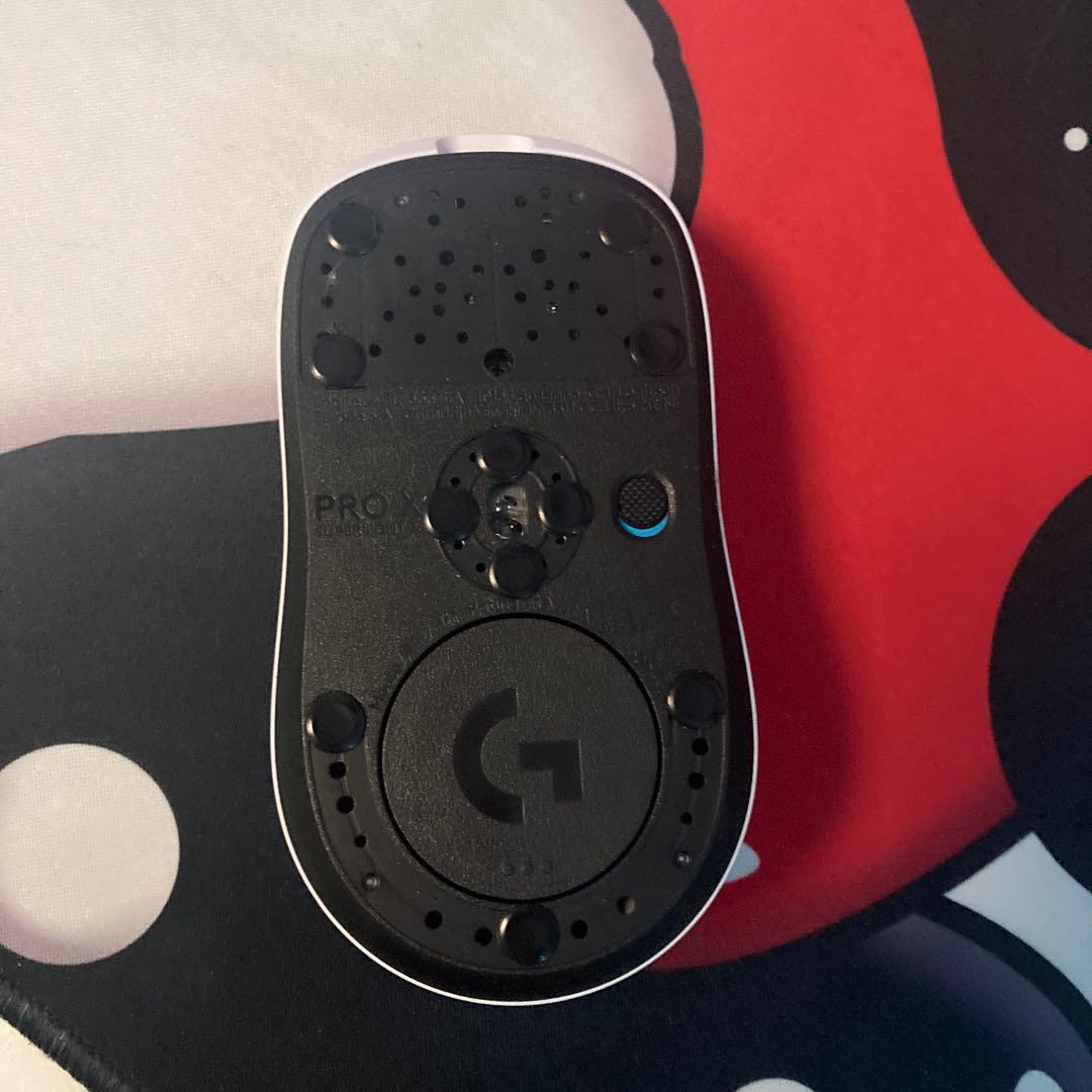 Logitech PRO mini ワイヤレスマウス ホワイト