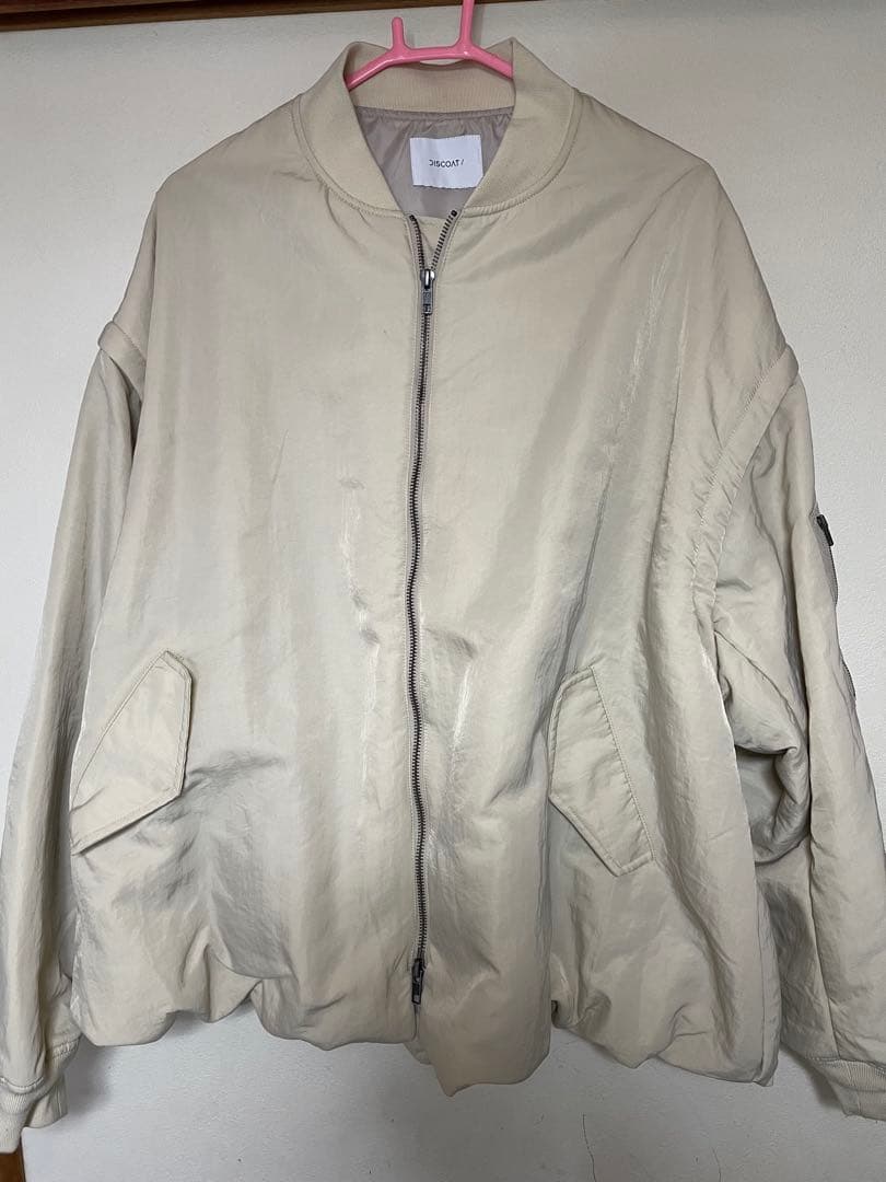 discoat デタッチャブル2way メモリーボンバージャケット