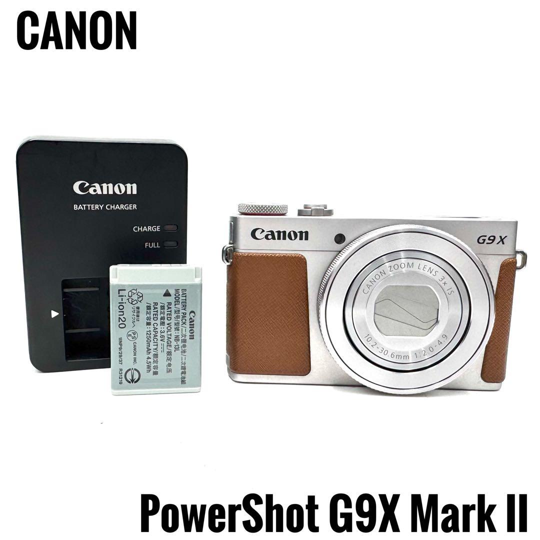 動作良好 Canon キャノン PowerShot G9X Mark II