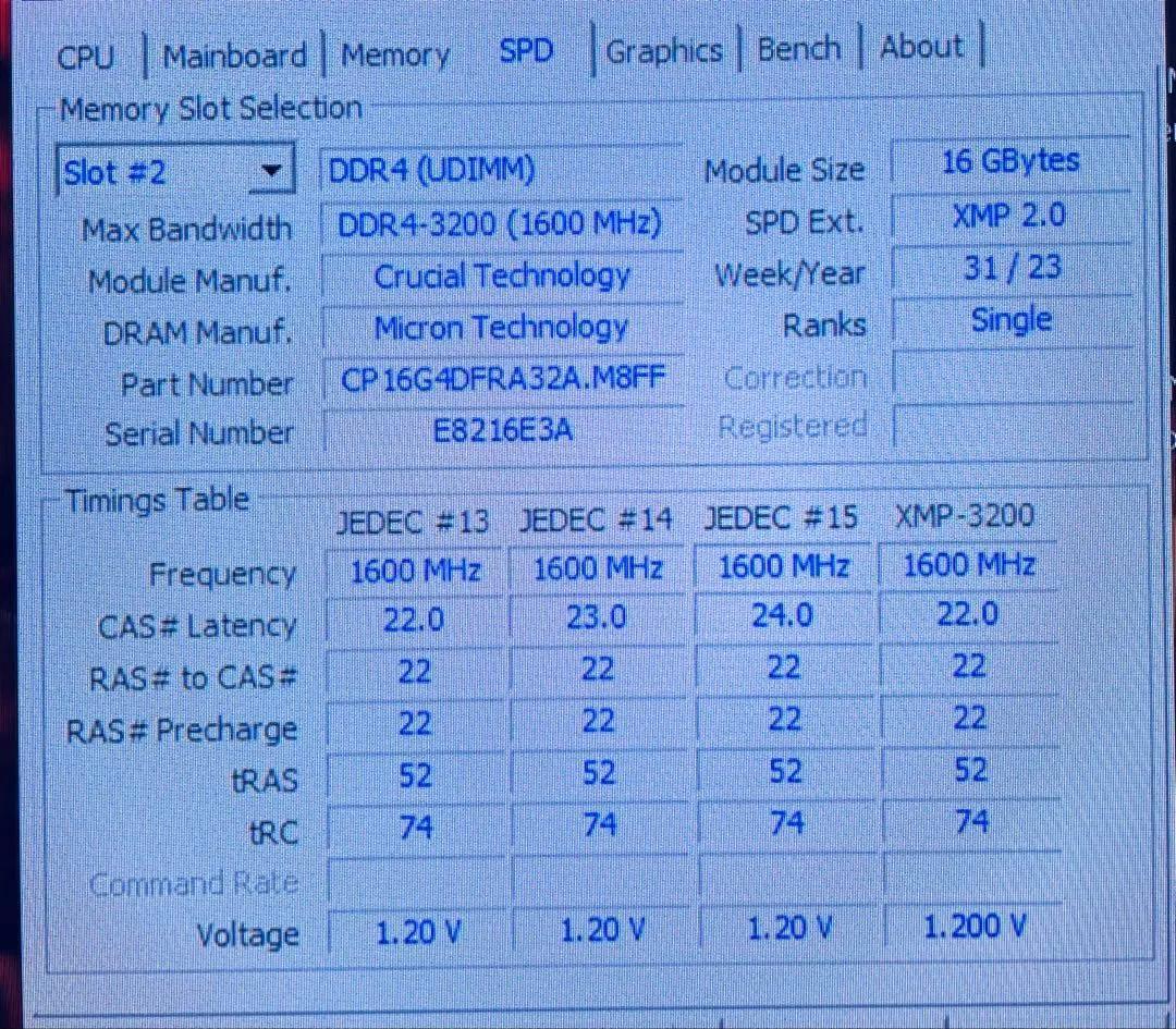 メモリー CRUCIAL DDR4 PRO 3200MHz 32GB (16GBx2)