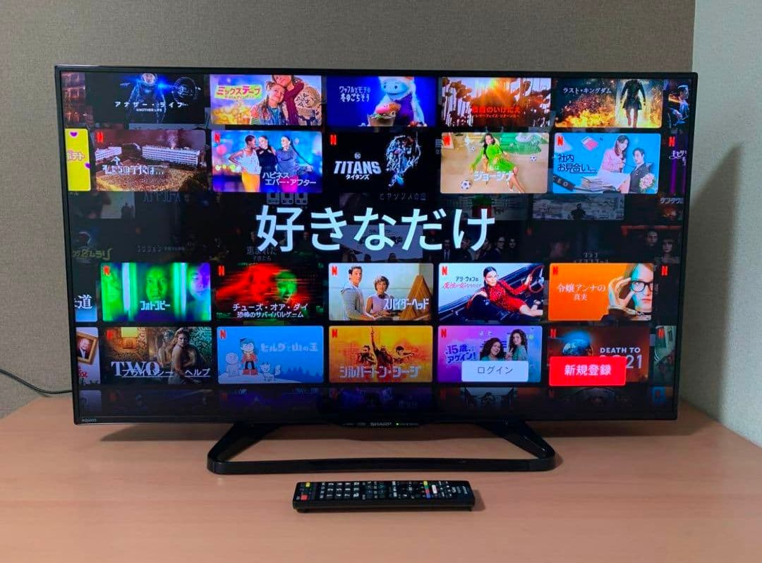 スマートテレビ 　SHARP 32型 ⭕️動画アプリ/地上波BSCS