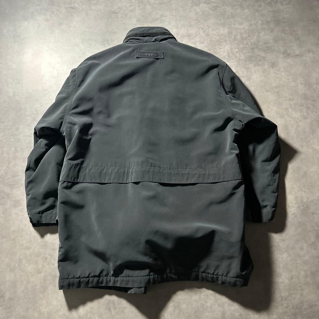 90s PLAYBOY マルチポケット ハーフコート ジャケット ブルゾン