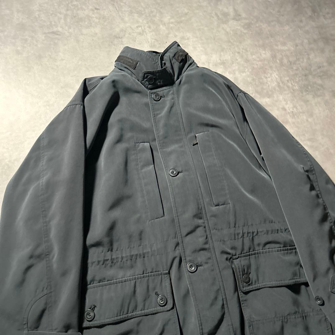 90s PLAYBOY マルチポケット ハーフコート ジャケット ブルゾン