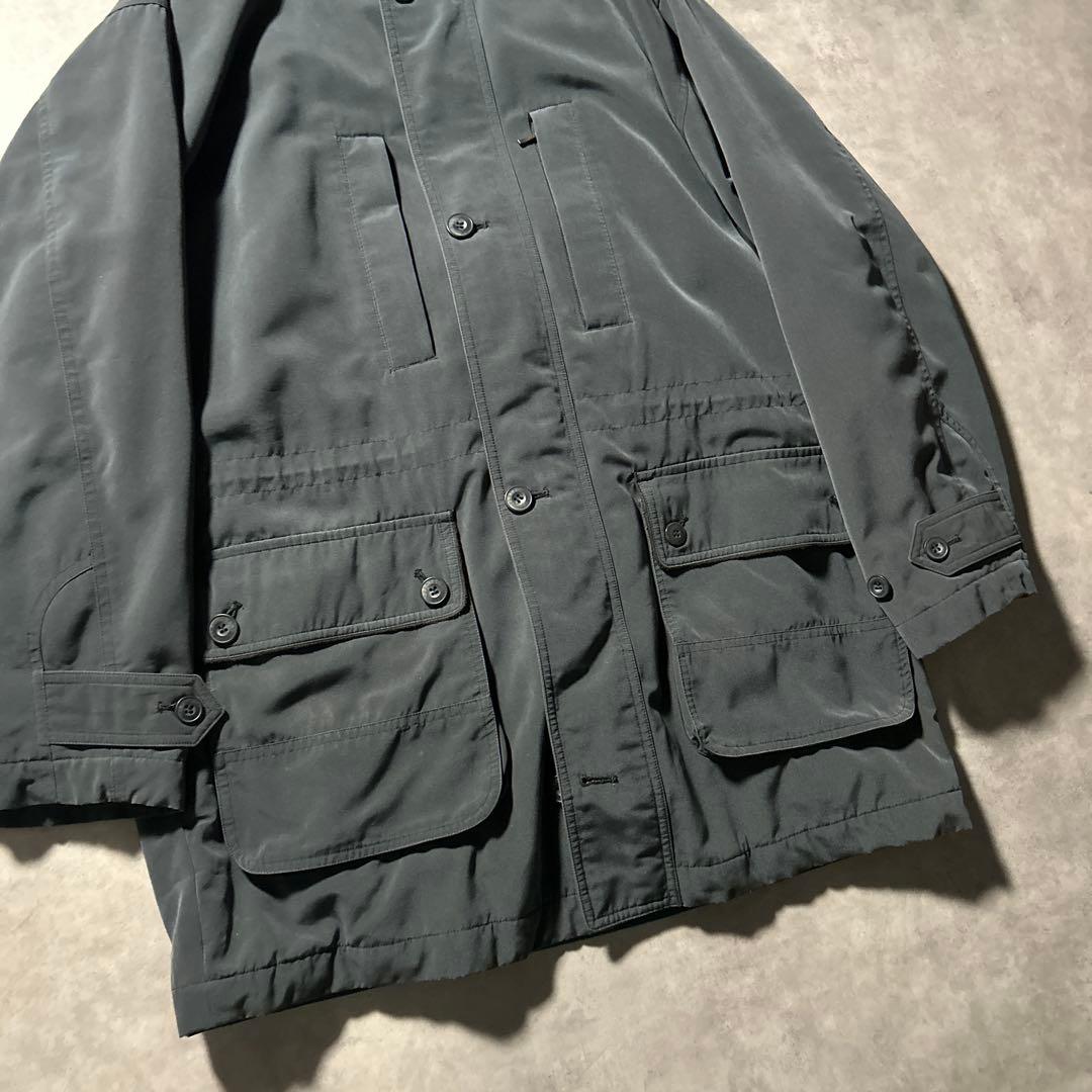 90s PLAYBOY マルチポケット ハーフコート ジャケット ブルゾン