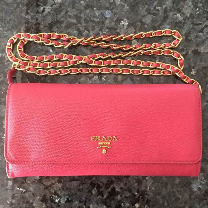 【ゆっち】PRADA(プラダ)チェーンウォレット