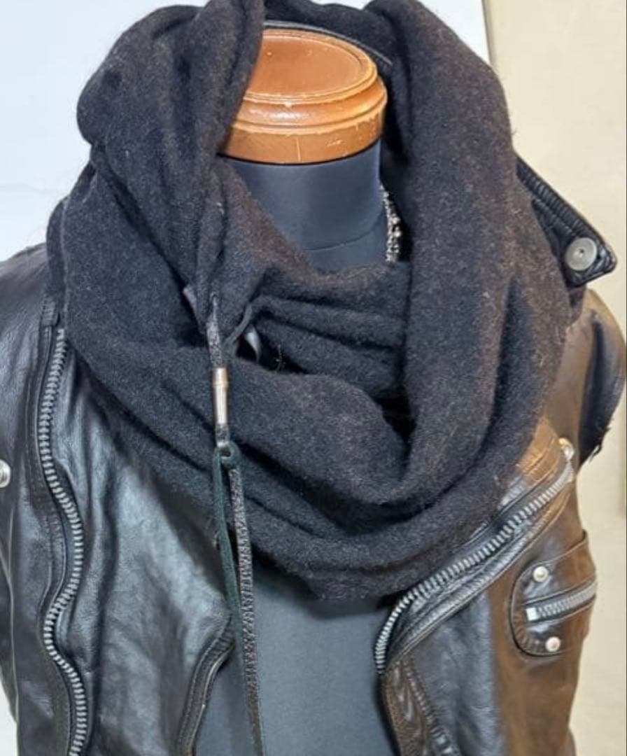 STRUMスヌード　チャコールグレー