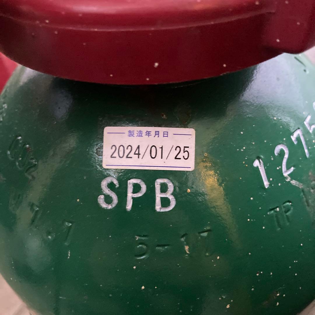 CO2レギュレーター RG-05 ＋ ミドボン5kg（残量約半分）セット