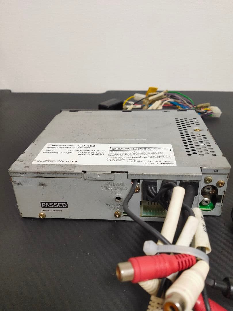 希少ナカミチ nakamichi CD-45Z CDプレーヤー動作ＯＫリモコン付