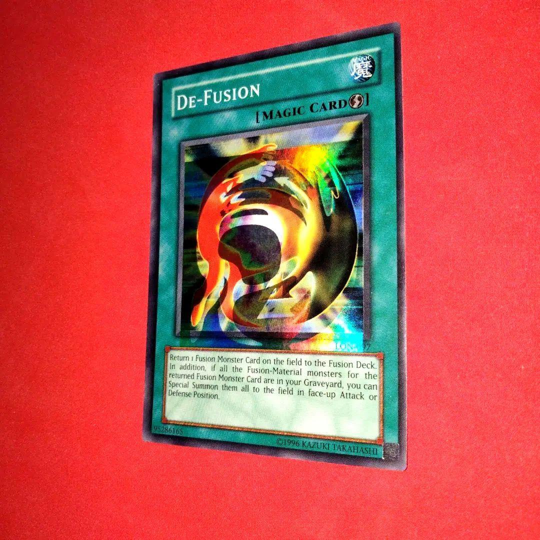 大セール エラー ホイルズレ 融合解除 遊戯王 英語版 北米 スーパーレア 初期