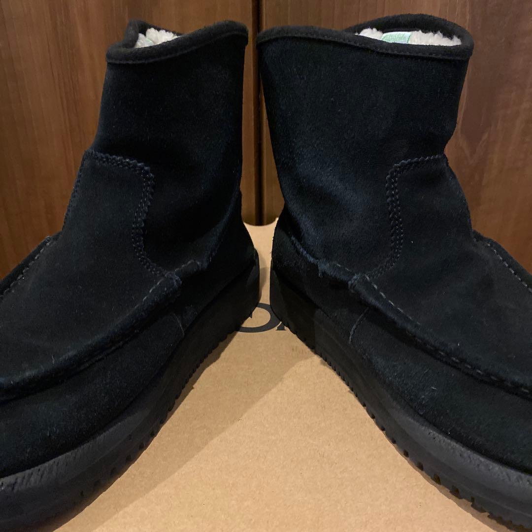 スイコック　ムートンブーツ　23cm ブラック