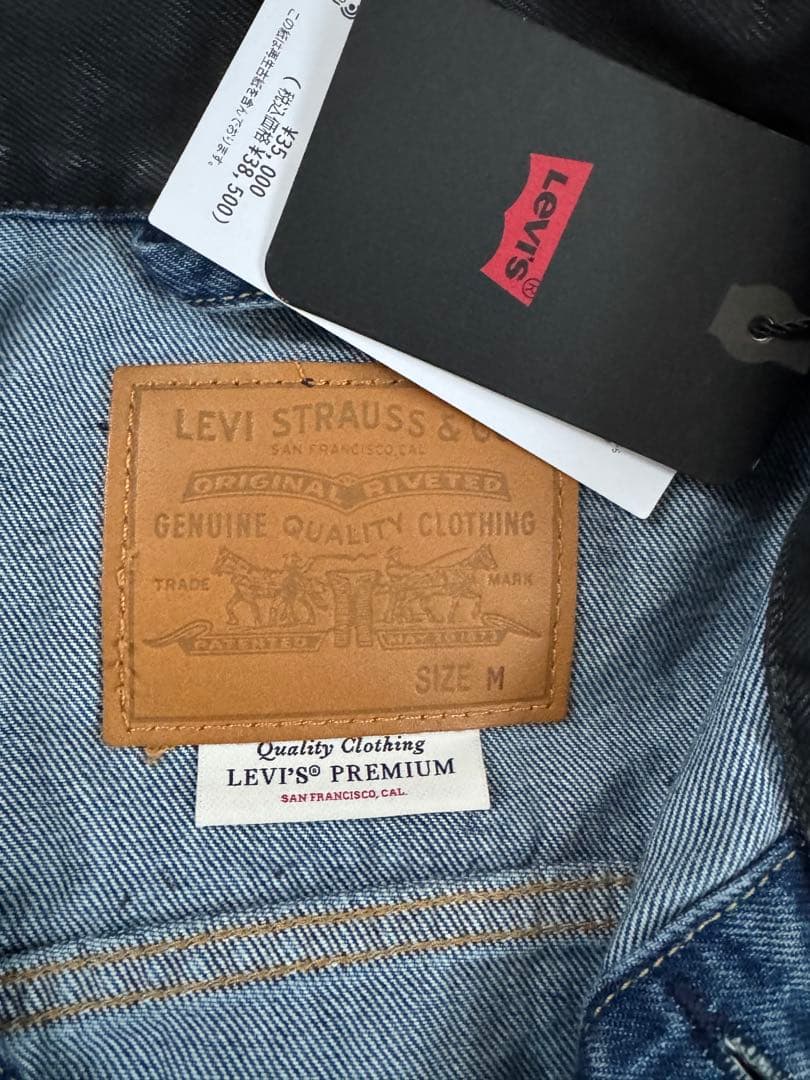 LEVI’S × BIOTOP 26SS Trucker Black Mサイズ