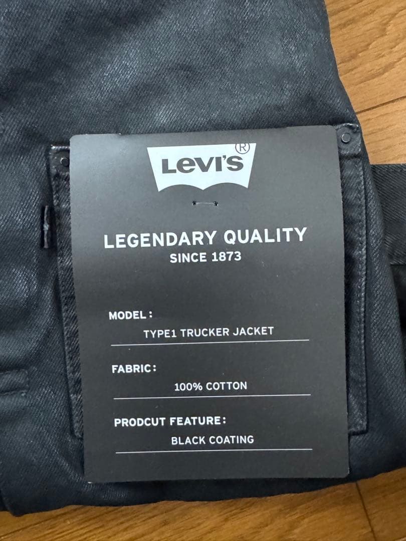 LEVI’S × BIOTOP 26SS Trucker Black Mサイズ