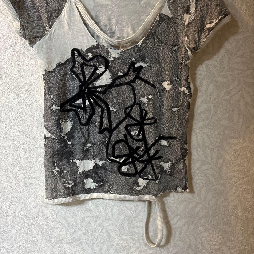 Christian Dior PreOwned 2006s カットアウトTシャツ