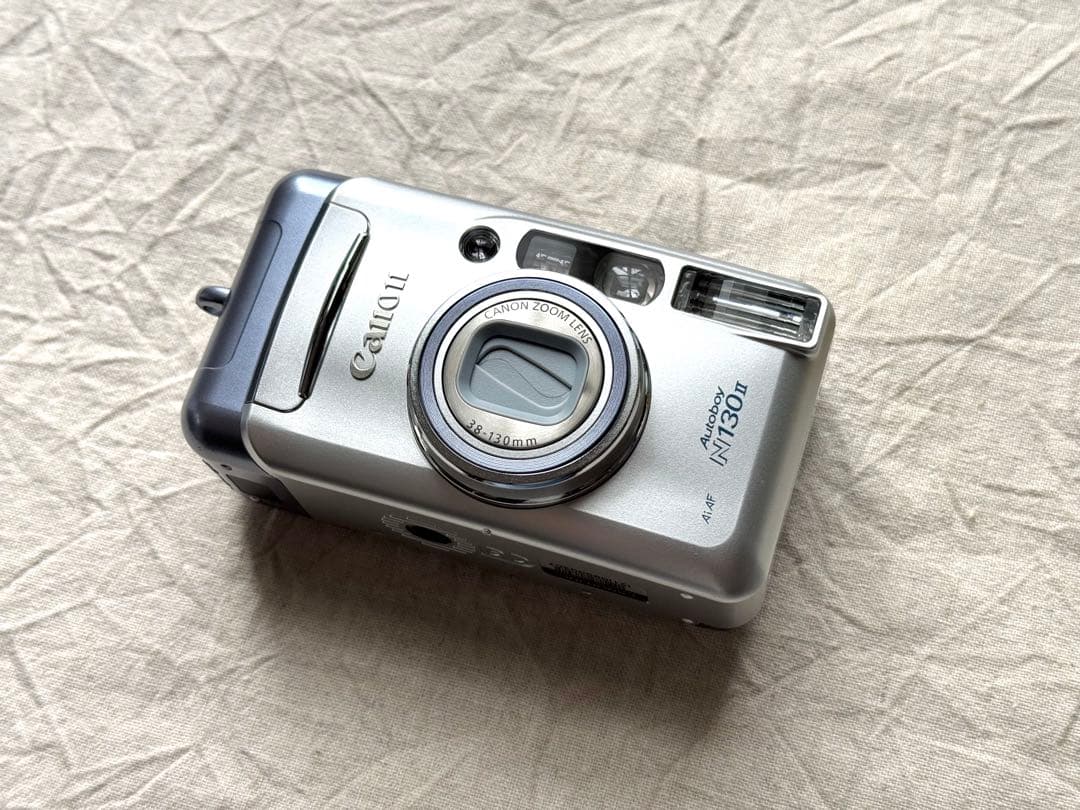 ⌘完動品！ 作例あり 電池付き！ Canon Autoboy N130Ⅱ⌘