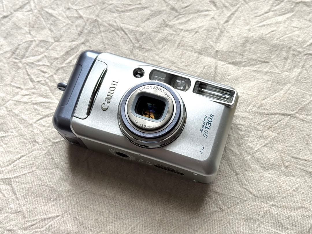 ⌘完動品！ 作例あり 電池付き！ Canon Autoboy N130Ⅱ⌘