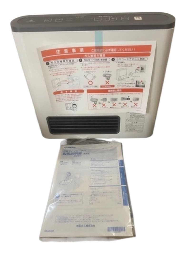 L*E様 【未使用保管品】リンナイ 大阪ガス 140-5732 ガスファンヒータ