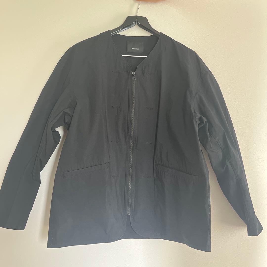 【美品】 08sircus ジップアップノーカラーチャイナジャケット
