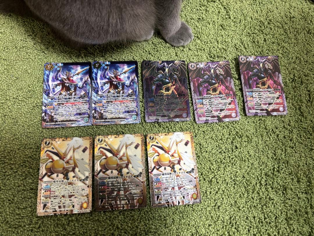 バトスピ 引退品 光導デッキ&スリーブ&パーツセット（2枚目あり）