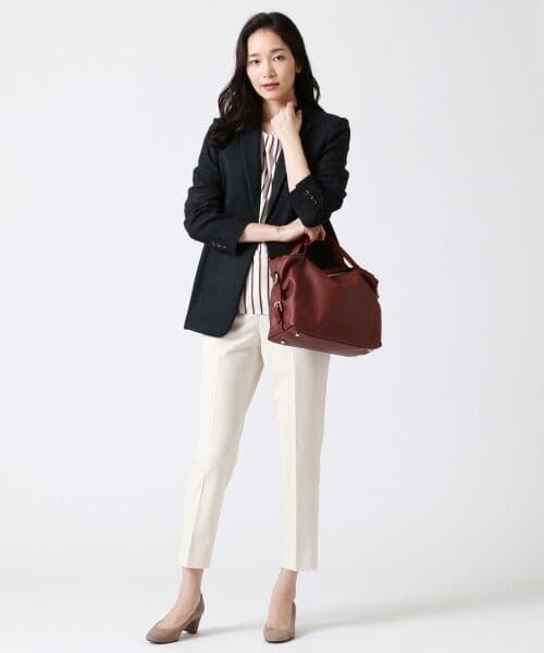 新品　23区 COMPLESSED SMOOTH テーラードジャケット