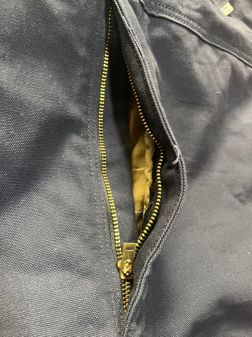 Carhartt FR ダックオーバーオール ダブルニー 裏地付き 46x28