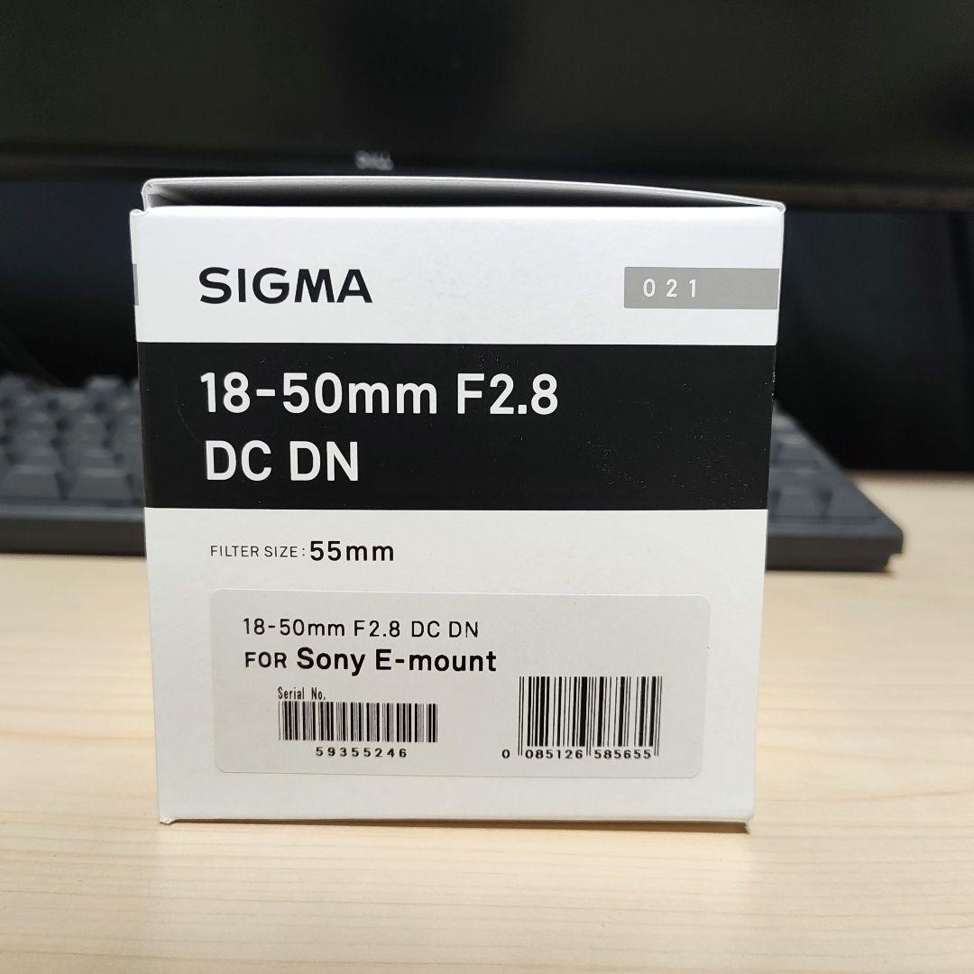 【新品】SIGMA 18-50mm F2.8 DC DN ソニーEマウント
