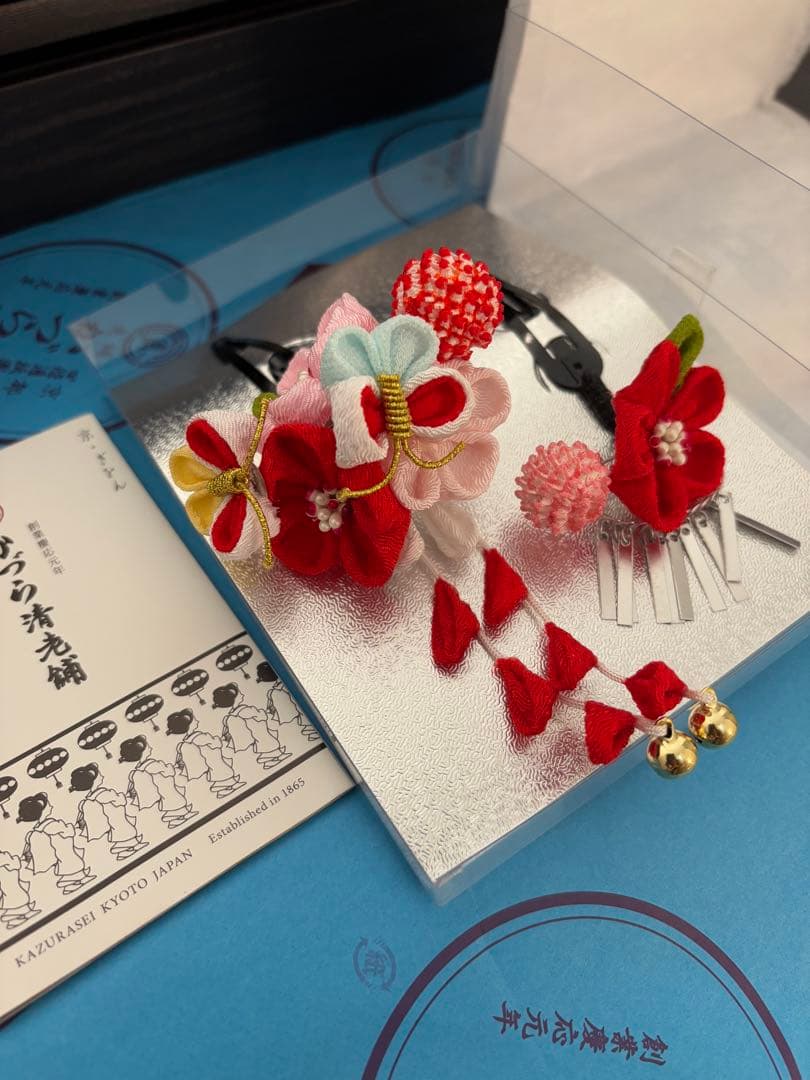 かづら清老舗　七五三かんざし