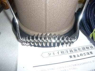 美品　タキイ和裁電化鏝　和裁コテ　和裁こて 　タキイ製　鏝２本付